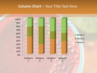 Health Calorie Kale PowerPoint Template