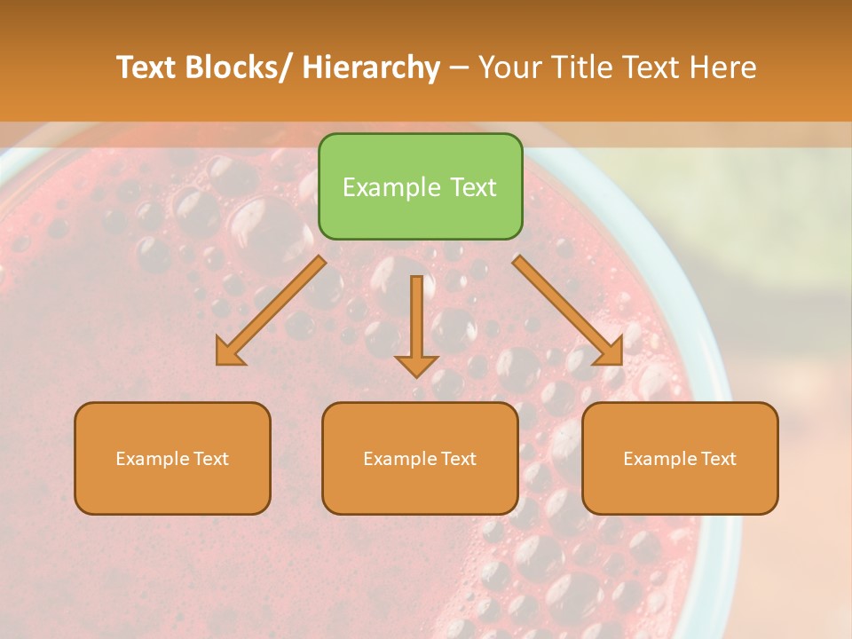 Health Calorie Kale PowerPoint Template