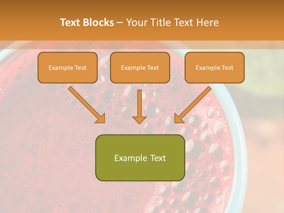 Health Calorie Kale PowerPoint Template
