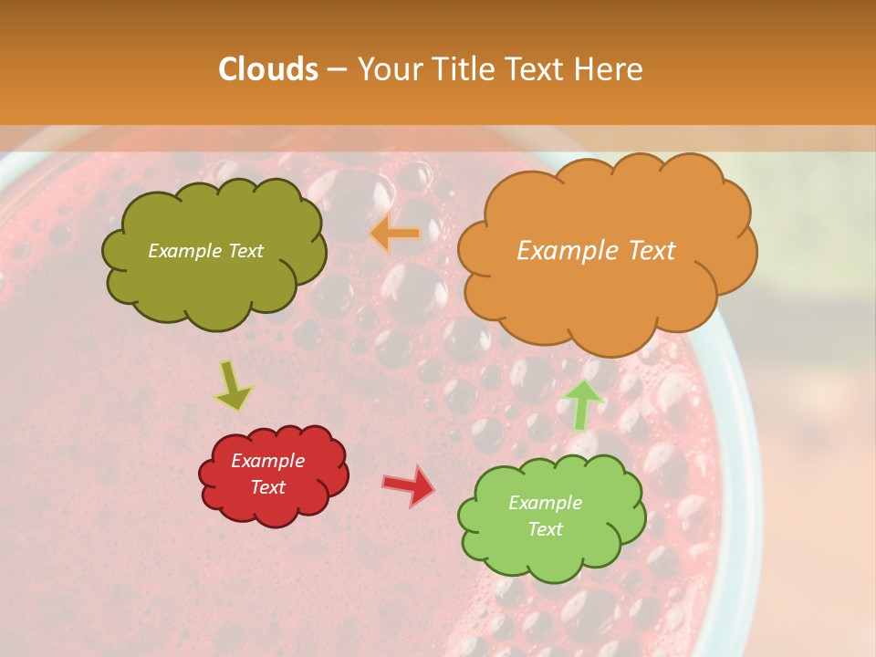 Health Calorie Kale PowerPoint Template