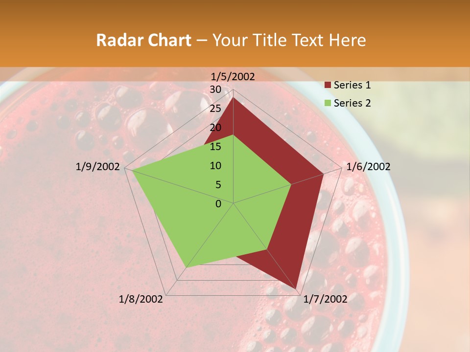 Health Calorie Kale PowerPoint Template