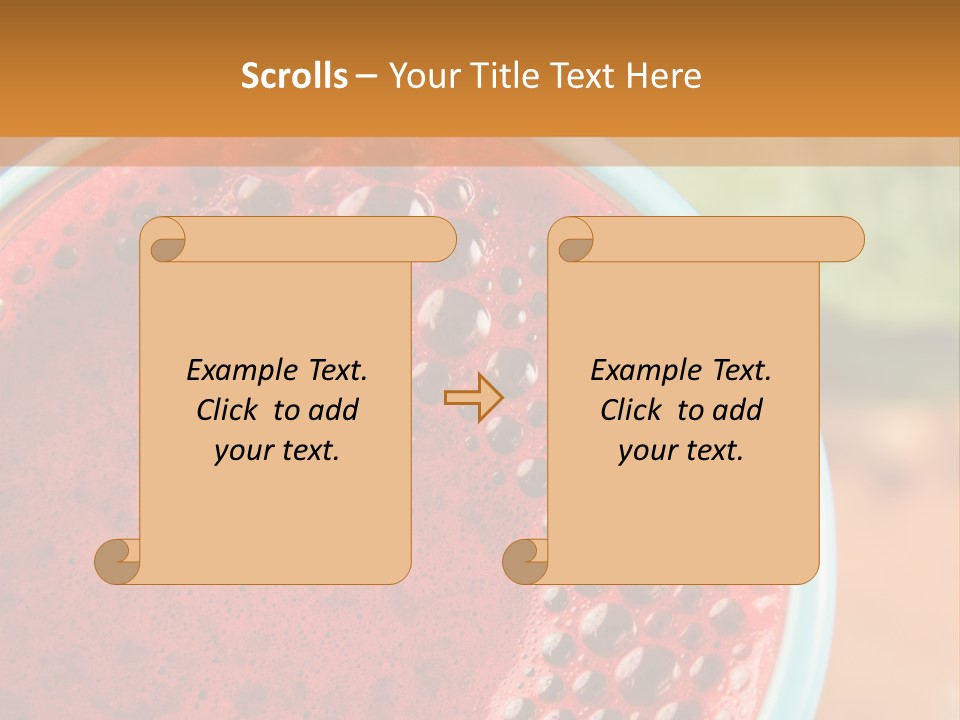 Health Calorie Kale PowerPoint Template