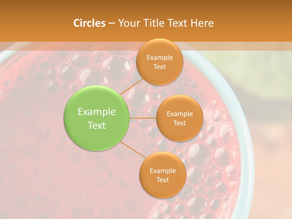 Health Calorie Kale PowerPoint Template