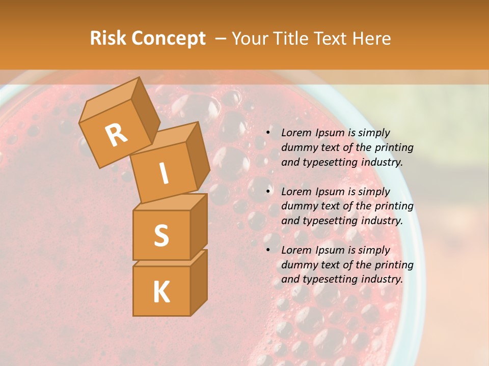 Health Calorie Kale PowerPoint Template