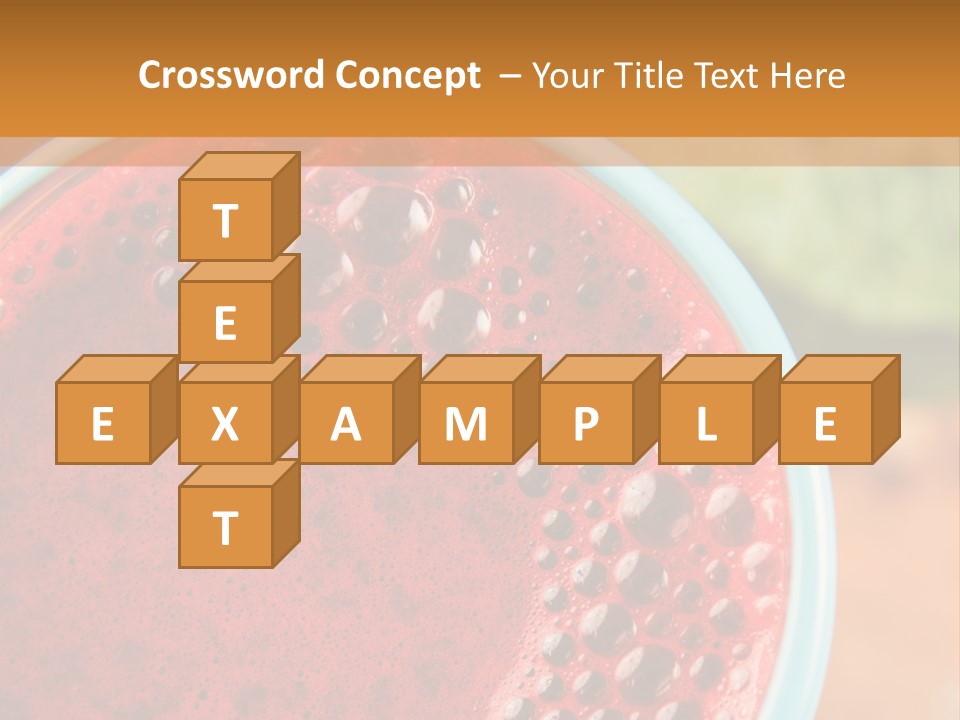 Health Calorie Kale PowerPoint Template