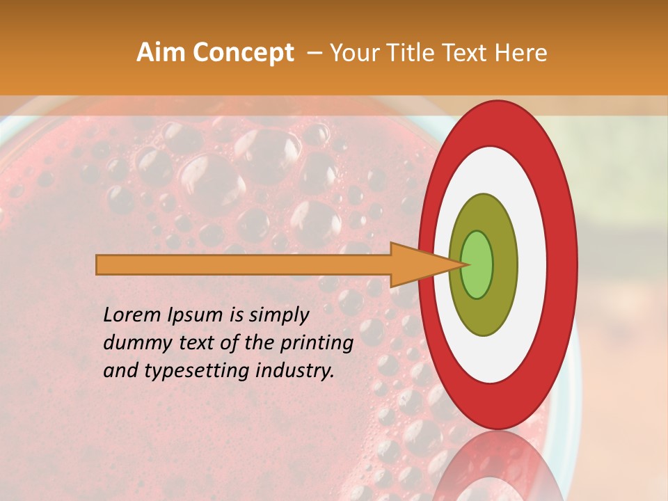 Health Calorie Kale PowerPoint Template