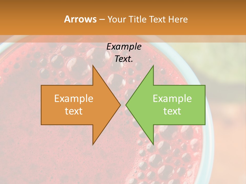 Health Calorie Kale PowerPoint Template