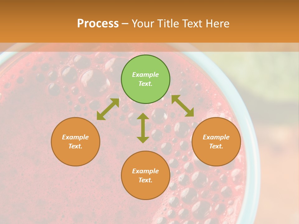 Health Calorie Kale PowerPoint Template