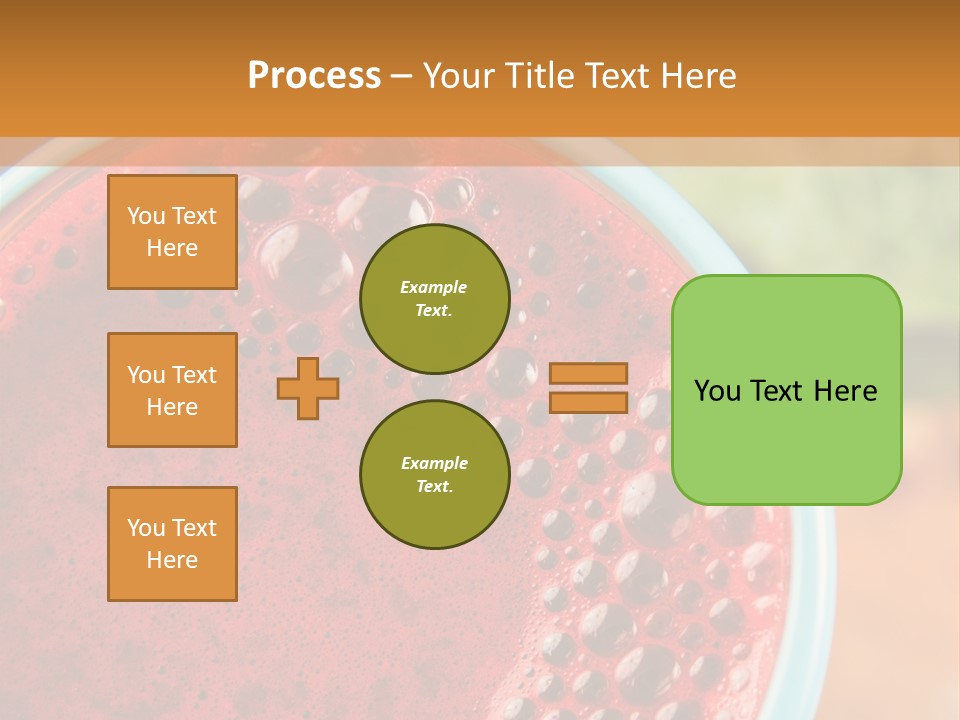 Health Calorie Kale PowerPoint Template