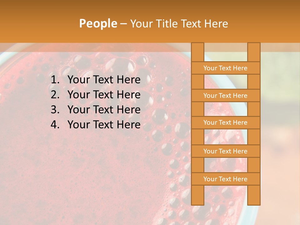 Health Calorie Kale PowerPoint Template