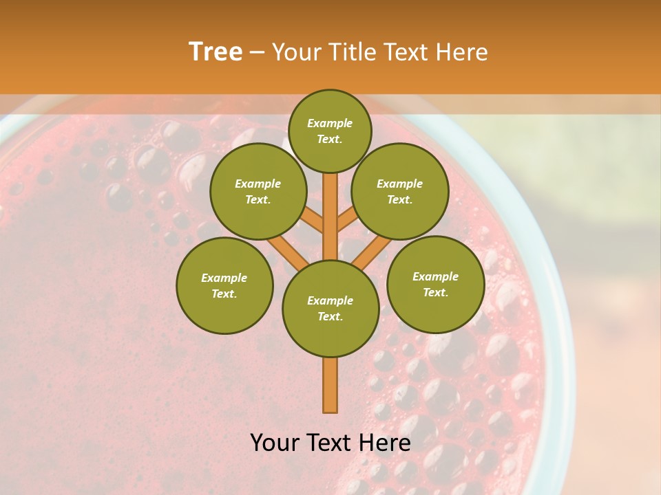 Health Calorie Kale PowerPoint Template