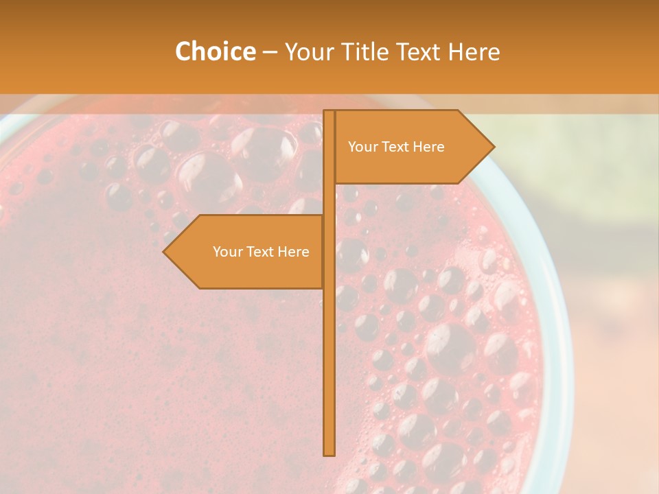 Health Calorie Kale PowerPoint Template