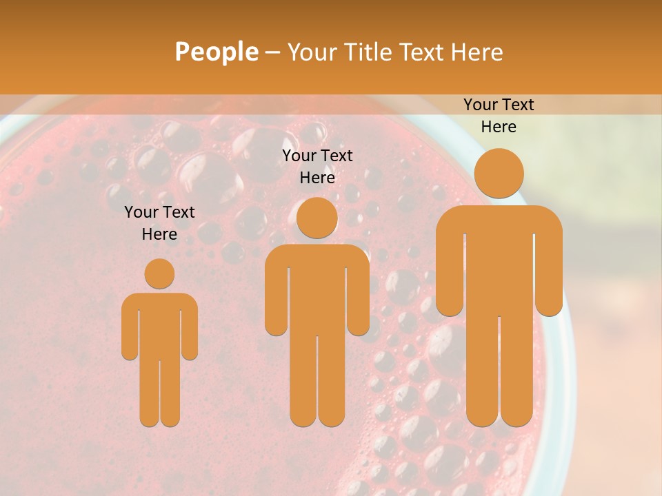 Health Calorie Kale PowerPoint Template