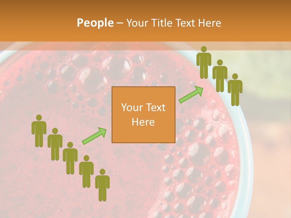Health Calorie Kale PowerPoint Template
