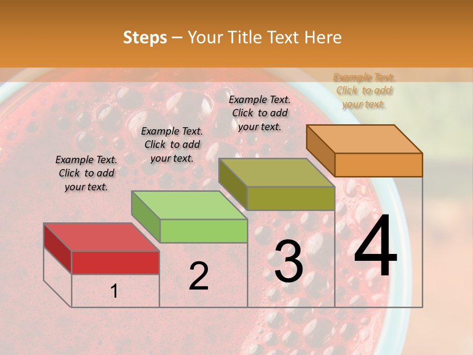 Health Calorie Kale PowerPoint Template