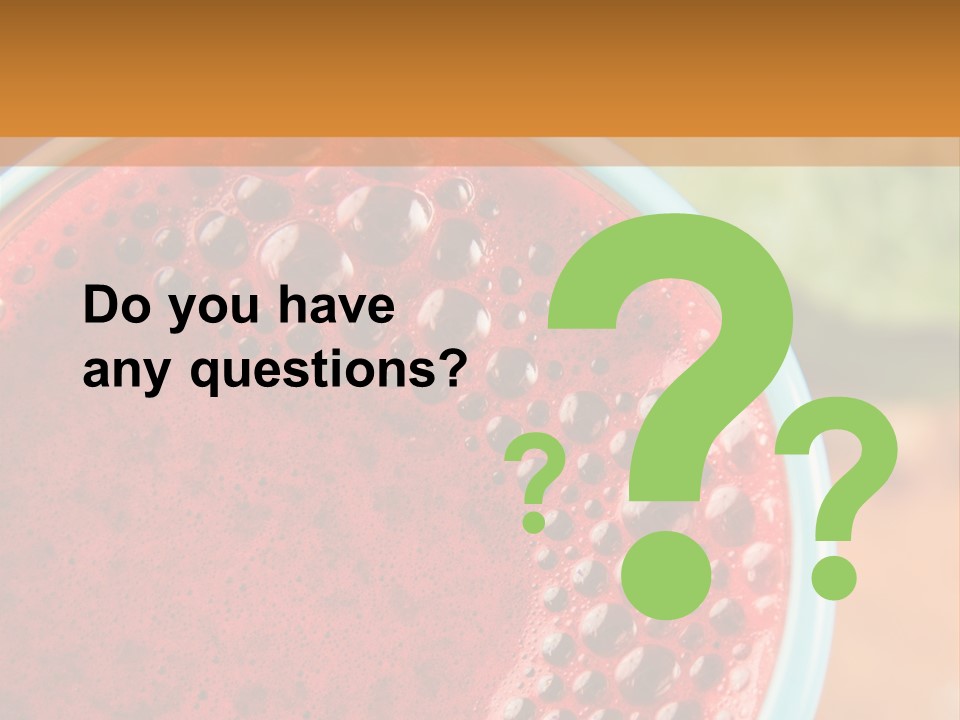 Health Calorie Kale PowerPoint Template