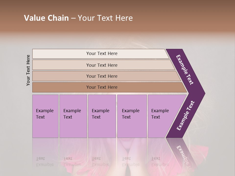 Smile Cute Crazy Hair PowerPoint Template