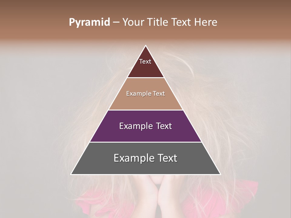 Smile Cute Crazy Hair PowerPoint Template