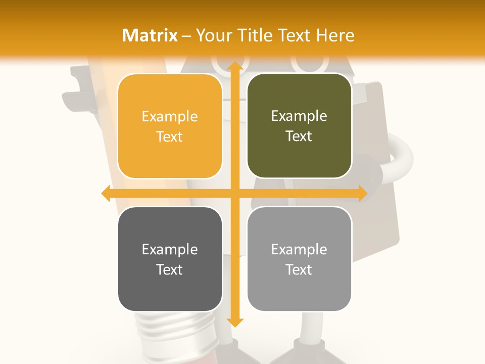 Character Notepad Businessman PowerPoint Template