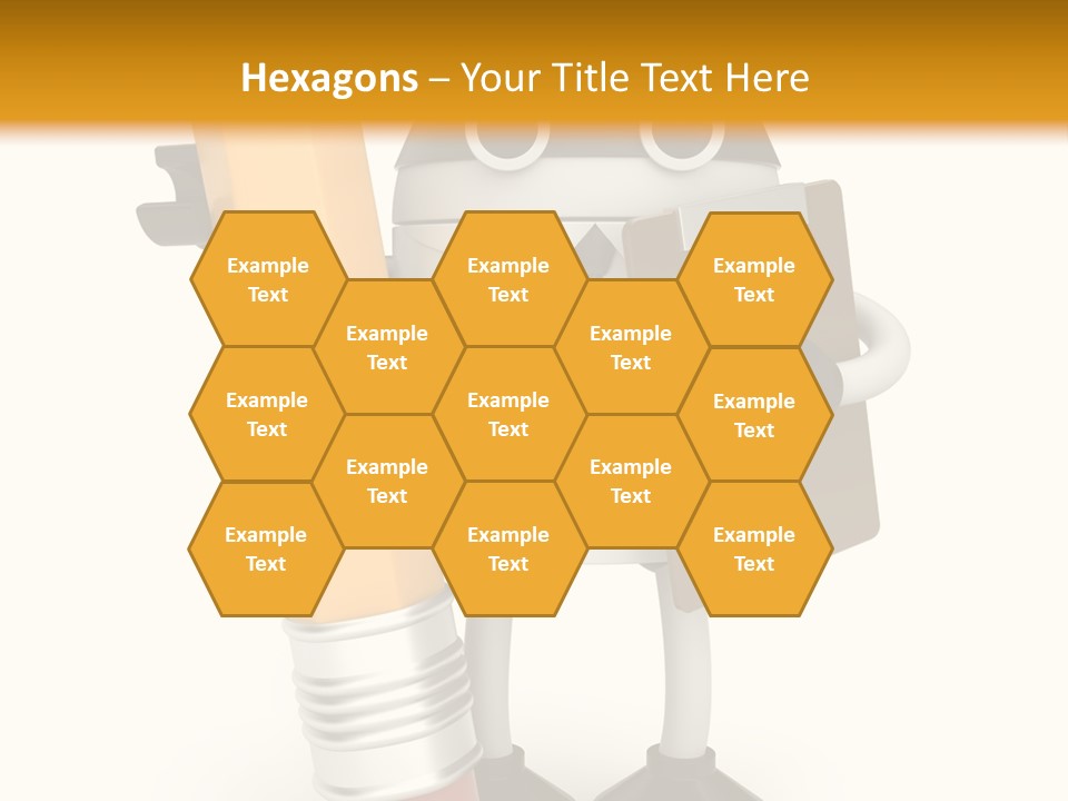 Character Notepad Businessman PowerPoint Template