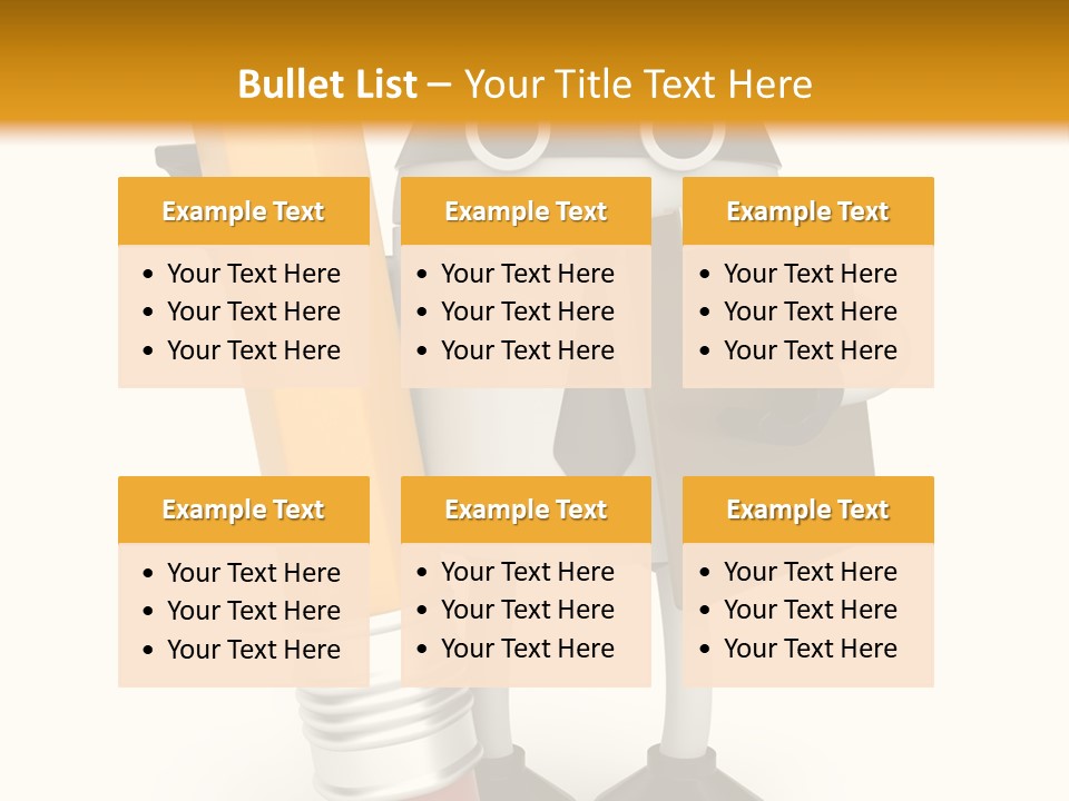 Character Notepad Businessman PowerPoint Template