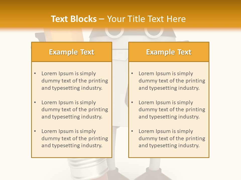Character Notepad Businessman PowerPoint Template