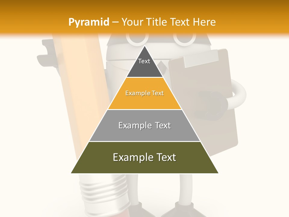 Character Notepad Businessman PowerPoint Template