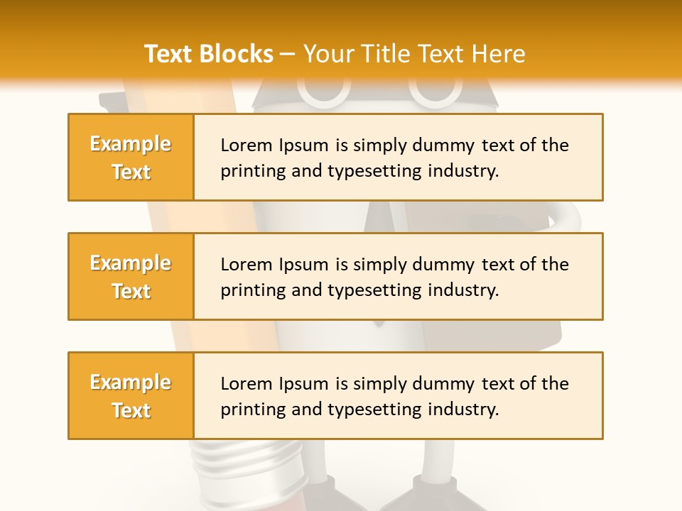 Character Notepad Businessman PowerPoint Template