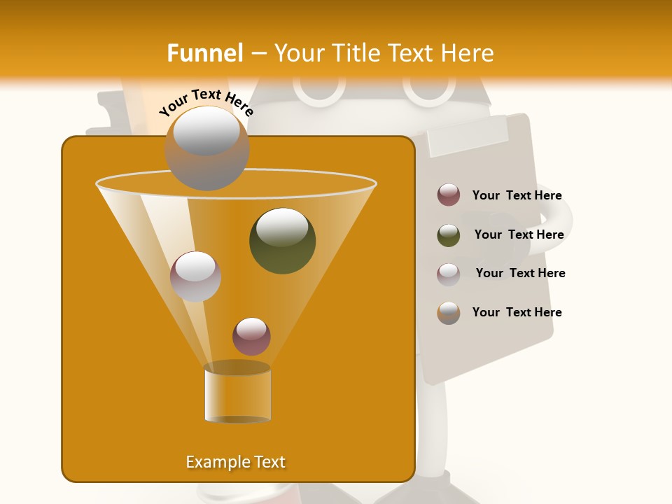 Character Notepad Businessman PowerPoint Template