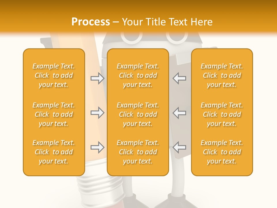 Character Notepad Businessman PowerPoint Template