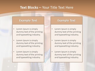 Looking Happy White PowerPoint Template