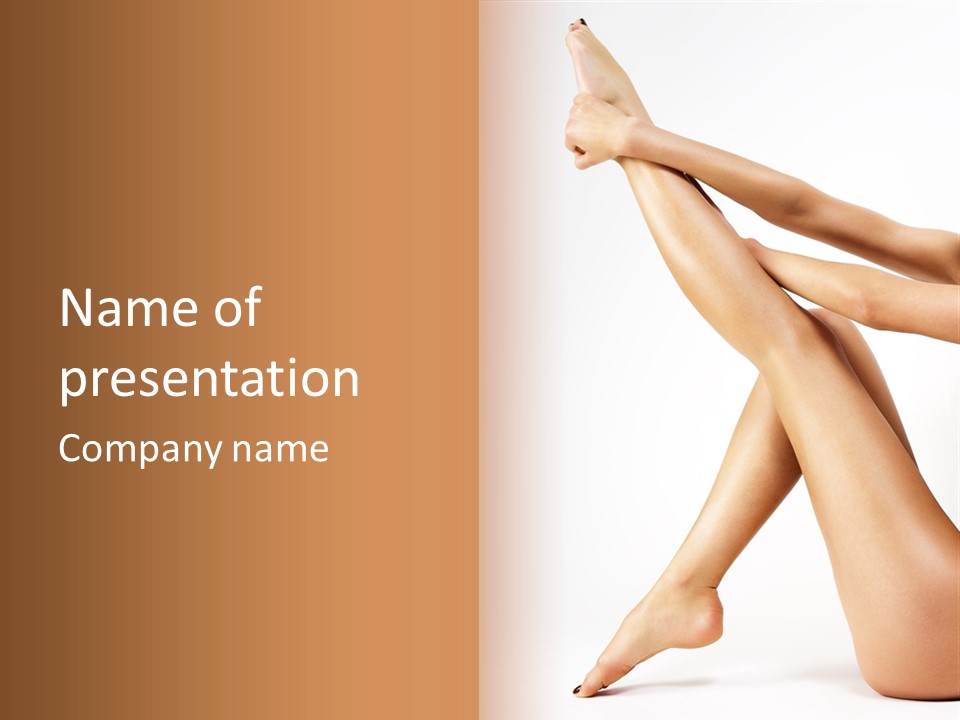 Elegance Body Young PowerPoint Template