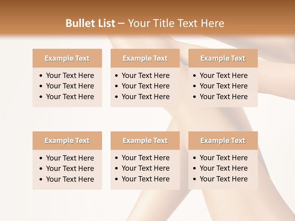 Elegance Body Young PowerPoint Template