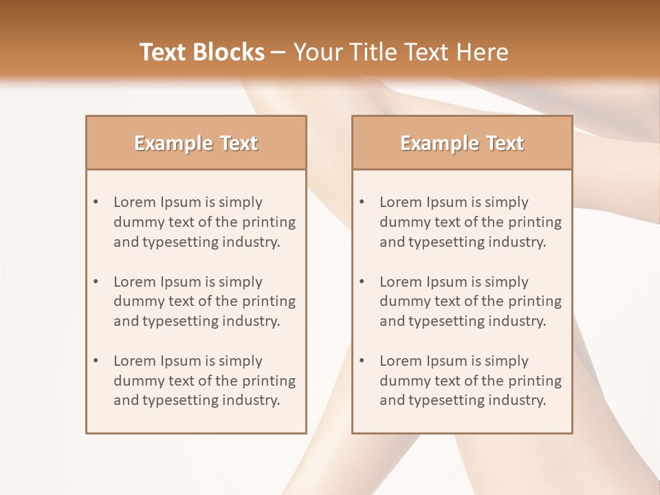 Elegance Body Young PowerPoint Template