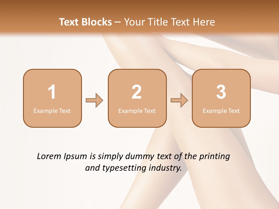 Elegance Body Young PowerPoint Template