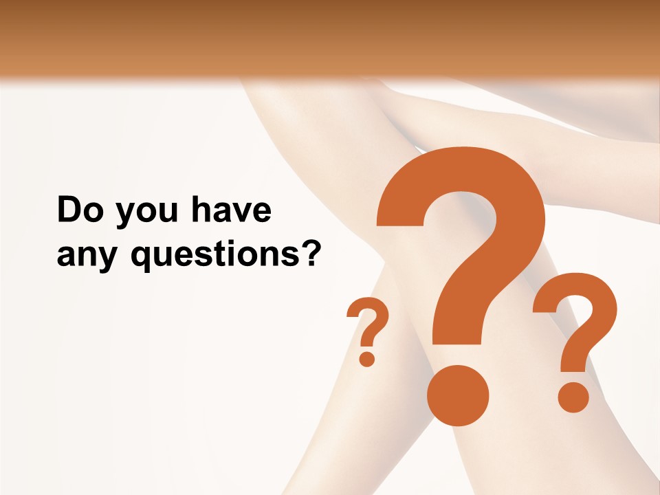 Elegance Body Young PowerPoint Template