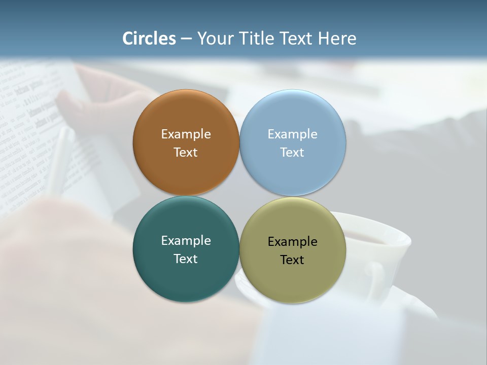 Employer Sitting Publishing PowerPoint Template