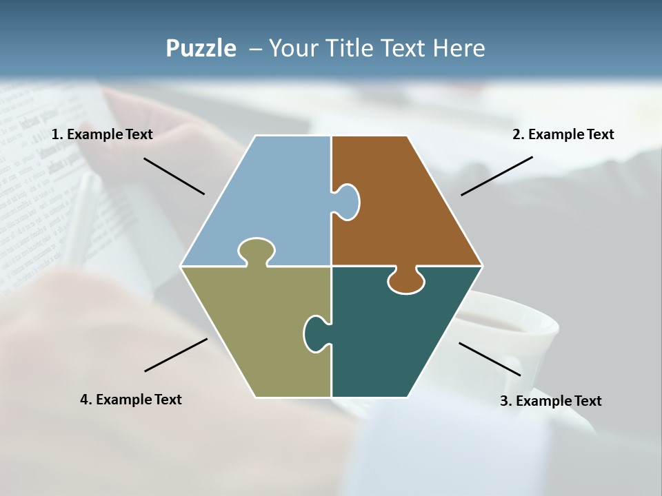 Employer Sitting Publishing PowerPoint Template