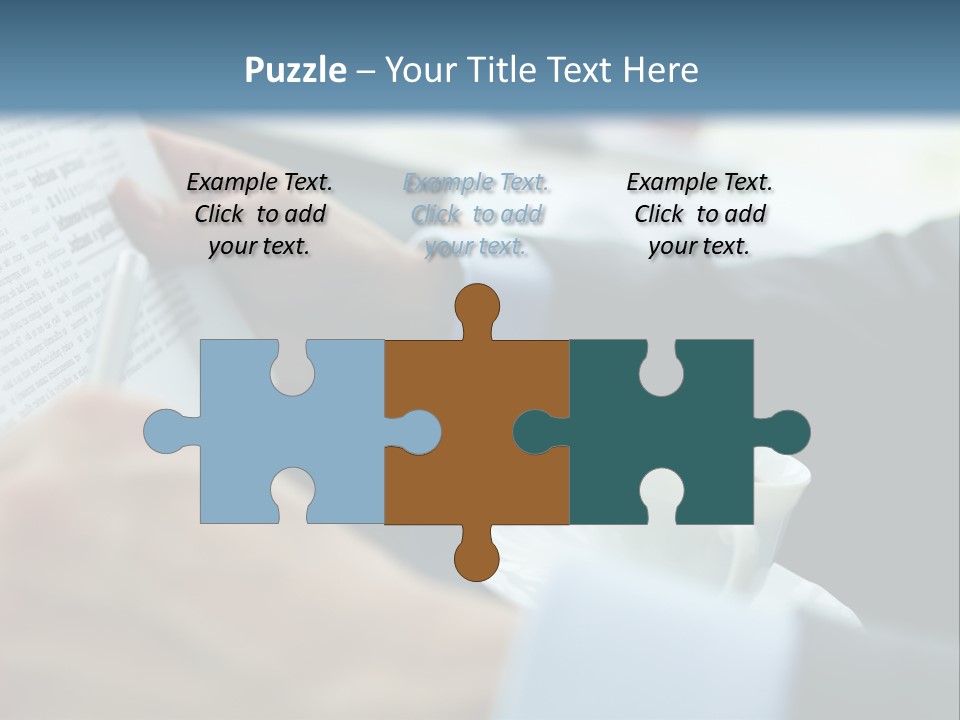 Employer Sitting Publishing PowerPoint Template