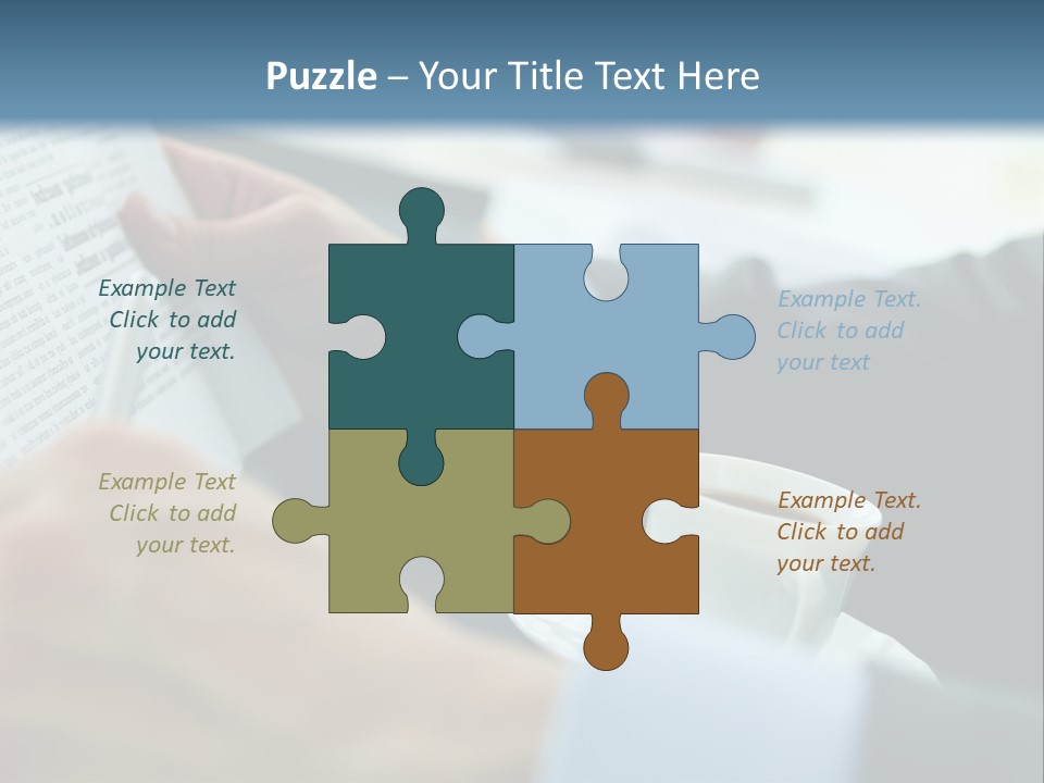 Employer Sitting Publishing PowerPoint Template
