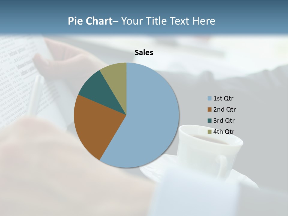 Employer Sitting Publishing PowerPoint Template