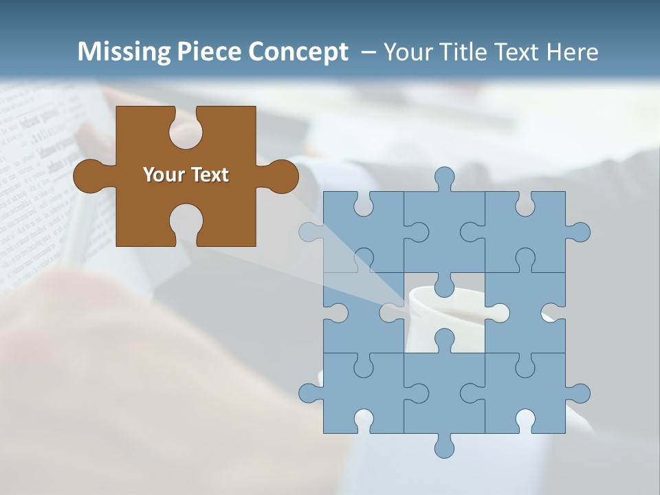 Employer Sitting Publishing PowerPoint Template