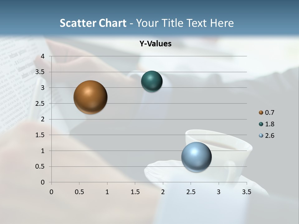 Employer Sitting Publishing PowerPoint Template