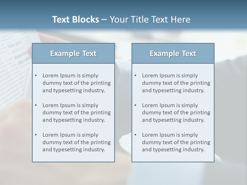 Employer Sitting Publishing PowerPoint Template