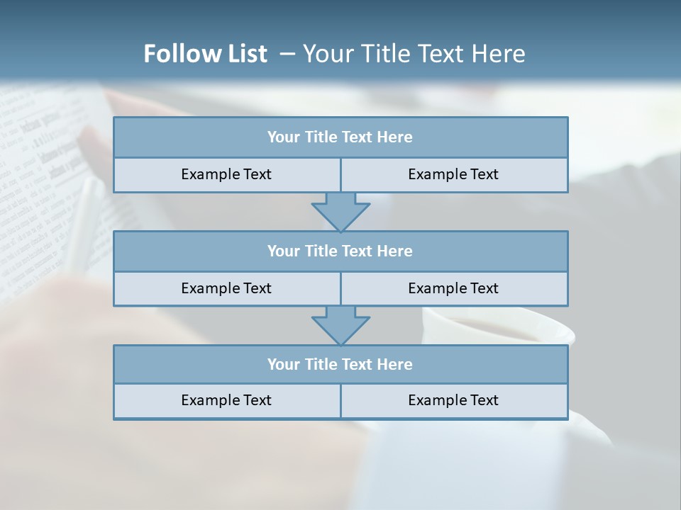Employer Sitting Publishing PowerPoint Template