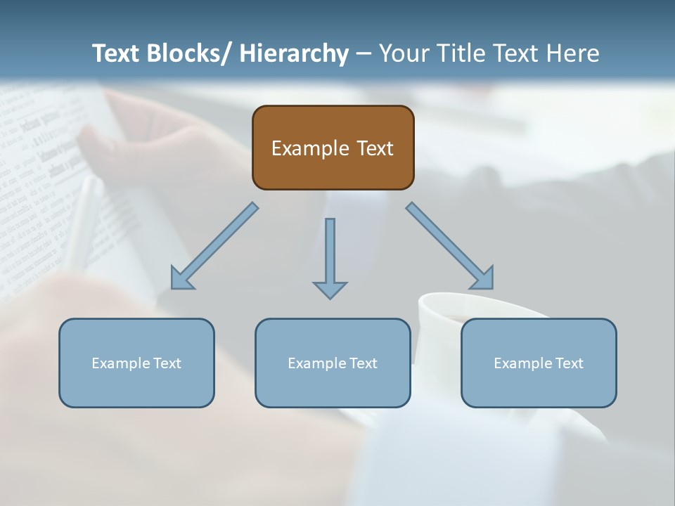 Employer Sitting Publishing PowerPoint Template