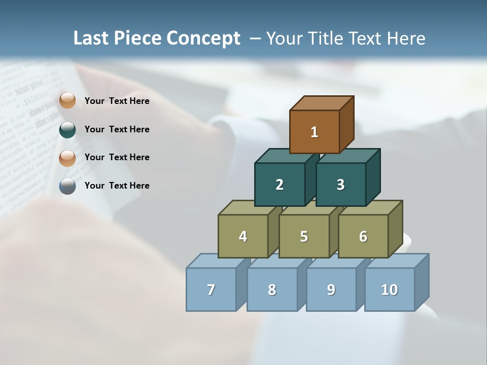 Employer Sitting Publishing PowerPoint Template