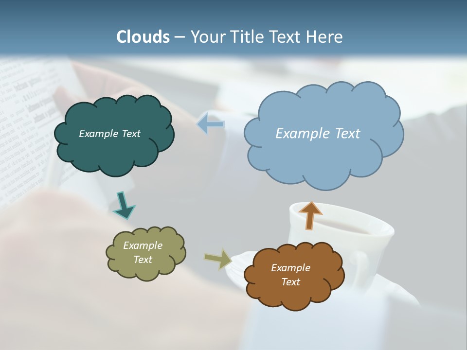 Employer Sitting Publishing PowerPoint Template