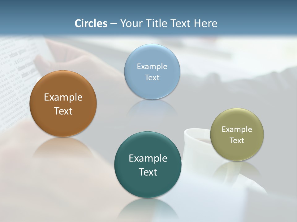 Employer Sitting Publishing PowerPoint Template