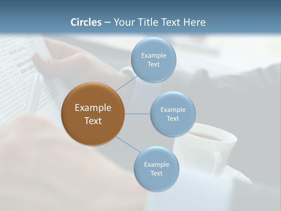 Employer Sitting Publishing PowerPoint Template
